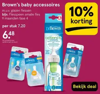 Etos Brown's baby accessoires aanbieding