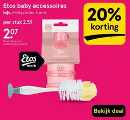 Etos Etos baby accessoires aanbieding