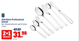 Makro Alle Metro Professional bestek aanbieding