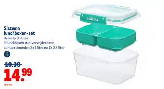 Makro Sistema lunchboxen-set aanbieding