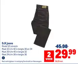 Makro DJX jeans aanbieding