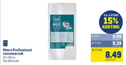 Makro Metro Professional vacumeerzak aanbieding