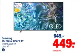 Makro Samsung QLED smart-tv aanbieding