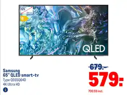Makro Samsung QLED smart-tv aanbieding