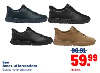 Makro Geox dames of herenschoen aanbieding