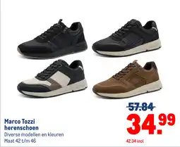 Makro Marco Tozzi herenschoen aanbieding
