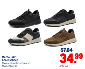 Makro Marco Tozzi herenschoen aanbieding