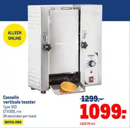 Makro Casselin verticale toaster aanbieding