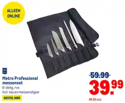 Makro Metro Professional messenset aanbieding