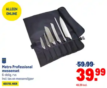 Makro Metro Professional messenset aanbieding