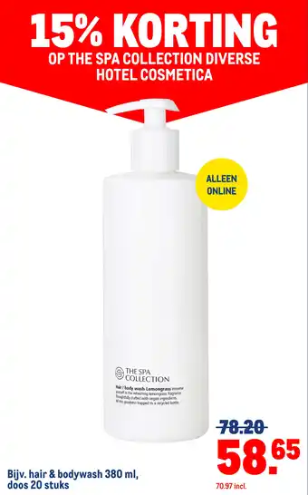 Makro Hair & bodywash aanbieding
