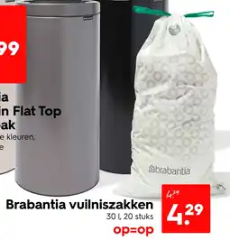 HEMA Brabantia vuilniszakken aanbieding