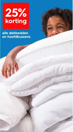 HEMA Alle dekbedden en hoofdkussens aanbieding