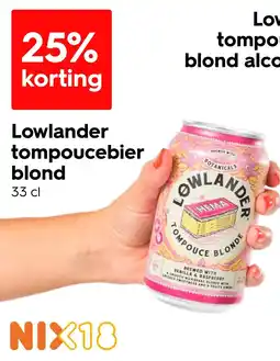 HEMA Lowlander tompoucebier blond aanbieding