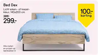 Leen Bakker Bed Dex aanbieding