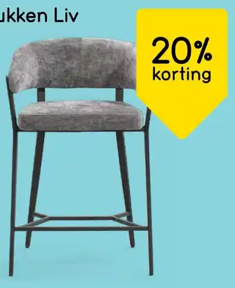 Leen Bakker Barkruk aanbieding