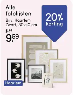 Leen Bakker Fotolijsten Haarlem aanbieding