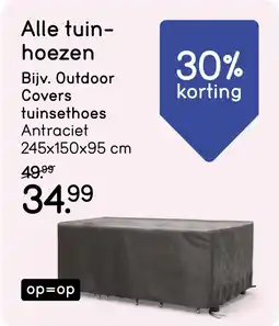 Leen Bakker Outdoor Covers Tuinsethoes aanbieding