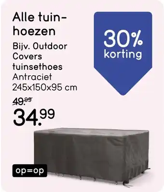 Leen Bakker Outdoor Covers Tuinsethoes aanbieding
