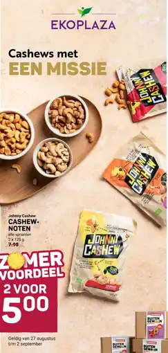 Ekoplaza Johnny cashew cashewnoten aanbieding