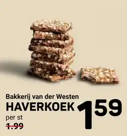 Ekoplaza Bakkerij van der westen haverkoek aanbieding