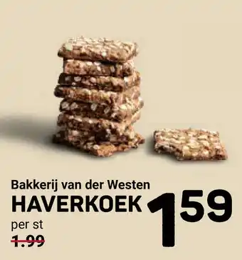 Ekoplaza Bakkerij van der westen haverkoek aanbieding