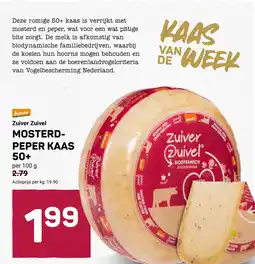 Ekoplaza Zuiver zuivel mosterdpeper kaas 50+ aanbieding
