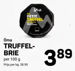 Ekoplaza Öma truffelbrie aanbieding