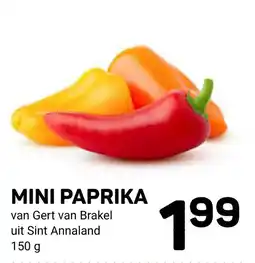 Ekoplaza Mini paprika aanbieding