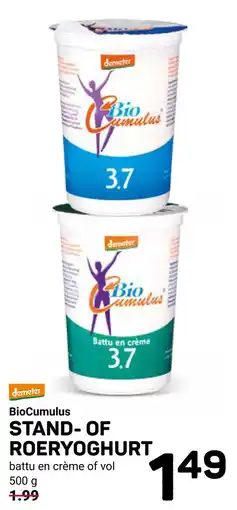 Ekoplaza Biocumulus stand of roeryoghurt aanbieding