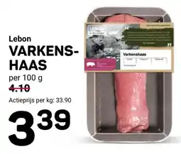 Ekoplaza Lebon varkenshaas aanbieding