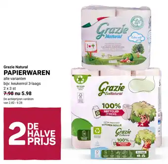 Ekoplaza Grazie natural papierwaren aanbieding