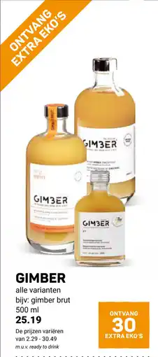 Ekoplaza Gimber aanbieding