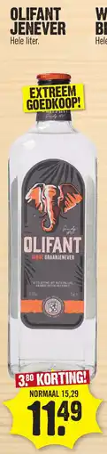 Super Dirck 3 Olifant jenever aanbieding