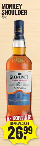 Super Dirck 3 Monkey shoulder aanbieding