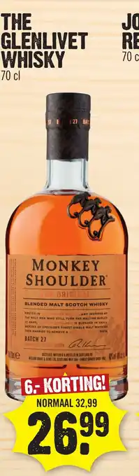 Super Dirck 3 The glenlivet whisky aanbieding