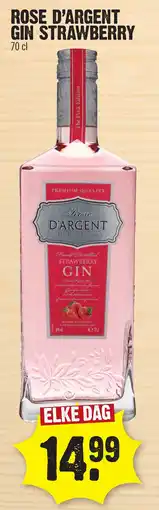 Super Dirck 3 Rose d'argent gin strawberry aanbieding