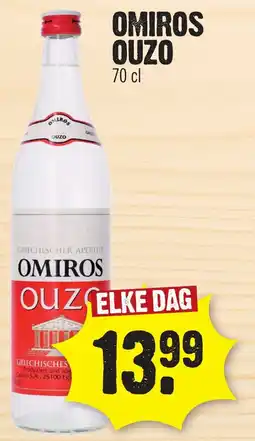 Super Dirck 3 Omiros ouzo aanbieding