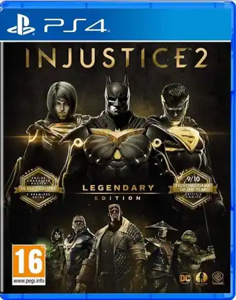 Bol.com Sony Injustice 2 Legendary Edition PlayStation 4 Multiplayer modus M (Volwassen) aanbieding