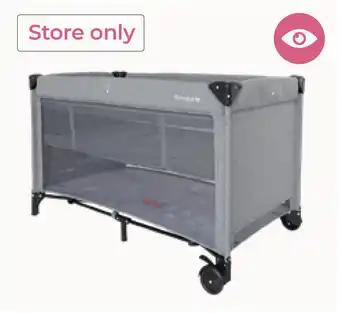 Prenatal Prénatal campingbed Sinne grey melee dark aanbieding