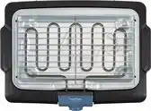 Bol.com Moulinex BG134812 Barbecue Tafelblad Electrisch 2100W - Zwart Blauw Zilver barbecue aanbieding