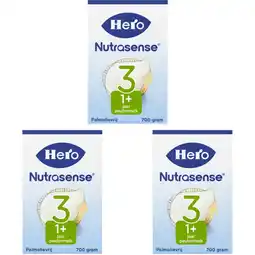Albert Heijn Hero Nutrasense 3 Peutermelk 3-pack aanbieding