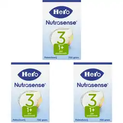Albert Heijn Hero Nutrasense 3 Peutermelk 3-pack aanbieding