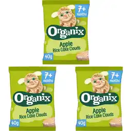 Albert Heijn Organix Bio Babysnack Appel 7+m 3-pack aanbieding
