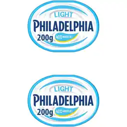 Albert Heijn Philadelphia Light Zuivelspread 2-pack aanbieding
