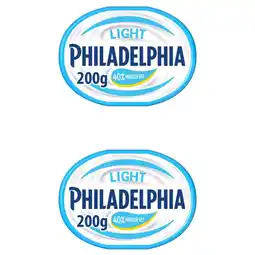 Albert Heijn Philadelphia Light Zuivelspread 2-pack aanbieding