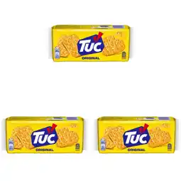 Albert Heijn Tuc Original Crackers 3-pack aanbieding