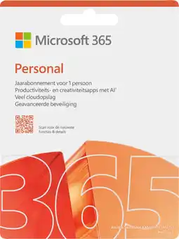 Coolblue Microsoft 365 Personal NL Abonnement 1 jaar aanbieding