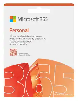 Coolblue Microsoft 365 Personal EN Abonnement 1 jaar aanbieding
