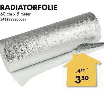 Bouwhof RADIATORFOLIE aanbieding